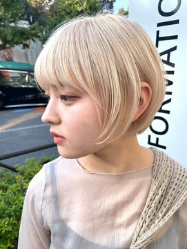 プルーヴ 秋葉原(prove) 30代40代大人女性/前髪ありショートボブ/ショートヘア/髪質改善