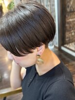 ヘアー クリエイト カルバリ(HAIR CREATE Calbari)&nbsp;刈り上げマッシュショート
