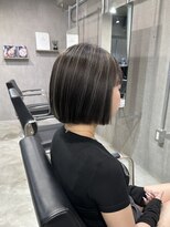 ラック(LUCK)&nbsp;ボブグレージュハイライト/ステップボーンカット/船橋