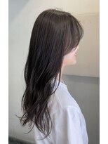 キャンバス バイ ネオリーブ 横浜西口(Canvas by neo.)&nbsp;ロングレイヤー グレージュ ハイライト【miku】