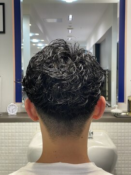 スカイシープレイス 錦糸町 ソフトツイスパアップバング[錦糸町/理容室/メンズ/パーマ]