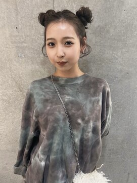 ペレ 梅田(PELE) 前髪/アンブレラカラー/こなれミディ/イメチェン/ウェーブパーマ