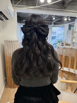 ブルーノ(bruno) ヘアアレンジ／ヘアセット／ハーフアップ