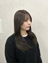 クム 横浜(qumu)&nbsp;【qumu MARIKO】レイヤーカット×オリーブブラウン