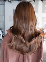 エインアンリー 明治神宮前(AIN.ANLY.)&nbsp;☆レイヤーカット毛先ワンカールくせ毛風カール薄めバングデジパ