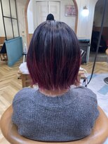 ロンドロゼ 池袋(Lond rose)&nbsp;メルティカラー似合わせカットウェーブミディアム縮毛矯正