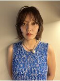 ショート　ボブ アレンジ ブラウン 透明感カラー 顔周りレイヤー