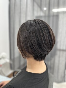 テーラヘアー 妙典店(TELAHAIR) 前下がりショートボブ