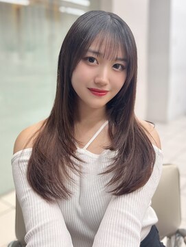 ソラ 広尾店(SORA) レイヤーカット/顔周りカット/前髪カット