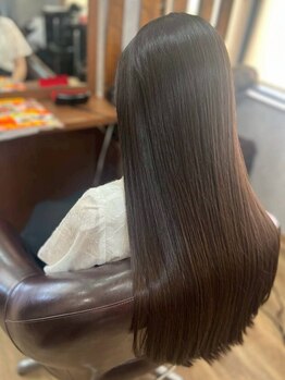 ディアーズ 成田店(Dears)の写真/ダメージが気になる方にオススメ!◎一人ひとりに合わせた髪質改善ケアで叶う、最高のうるツヤ美髪!