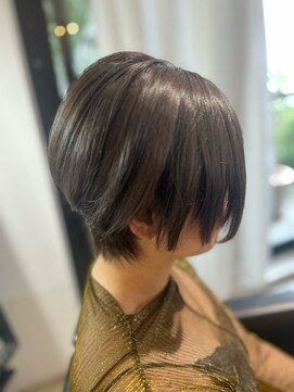 ツムグ 代官山店(TUMUGU) 30代40代50代60代シニア白髪染め白髪染め白髪ぼかしショートボブ