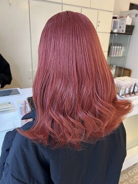 ゴッド ヘアーアンドメイク 高崎西口店(GOD Hair & Make) チェリーピンク