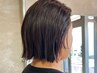 似合わせ小顔ショートカット+イルミナカラー+トリートメント