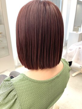 ソッチ(sotti.) ピンクブラウンボブ