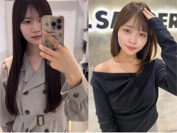 mimiの写真/"大人可愛い×艶美髪"【顔周りカット＋育てる透明感カラー＋TR 13,500円】[個室/銀座]