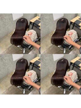  #髪質改善#縮毛矯正#美髪矯正#レイヤーカット#白髪ぼかし