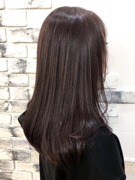 アニー 松戸(ANNI) ホワイトグレージュ/ミニウルフ/デジタルパーマ/チェリーブラウ