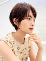 ワンバイジエクト 梅田&nbsp;似合わせショート/ココアグレージュ/ショートボブ