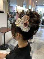 サロンドポプリ 志都美(salon de poupuri) 《成人式前撮り》 お団子系セット