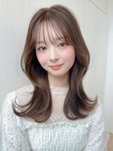 シルクレイ 吉祥寺店(Silk-lei) 前髪カット/顔まわりカット/オリーブカラー/髪質改善/吉祥寺