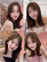 ボタン コロン 表参道 原宿(VOTAN COLON) くびれミディアム/顔まわりカット/ミディアムレイヤー