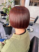 ブルーメ(Blume...)&nbsp;ショートボブ/ボブヘア/ピンクベージュ