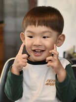 リム メンズヘア(LIM men's hair) つやっ男の子ラウンドマッシュ【倉敷のメンズカット専門店】