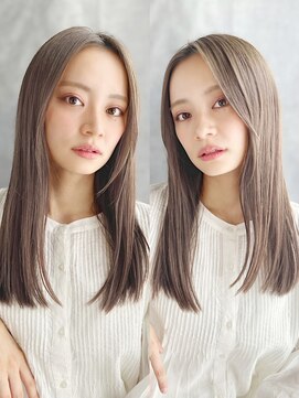 ラピス 新宿店(Lapis) 白髪カバー × 上質ツヤミディ[新宿/新宿駅/新宿]