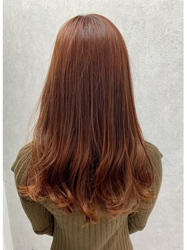 リリー(Lilley) 【lilley 藤亜弥奈】オルチャン風☆オレンジベージュ(天神/今泉)