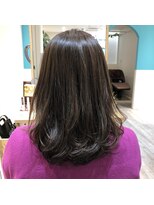 ユリエス(JU.LI.S)&nbsp;グレージュ系 セミロング