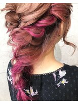 ヘアテリア リュウ 大塚(hair teria ryu) 編み下ろしアレンジスタイル【ryu 大塚 北口】