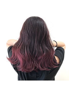 アッシュ 久我山店(Ash) チェリーレッド×グラデーション