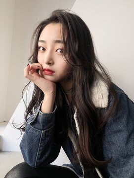 アイティー バイ アルバム 中野店(IT by ALBUM) カジュアルウェーブ_厚めバングローライトスリークボブ_47160