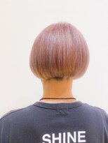 モリオ フロム ロンドン イオンモール 熊本店(morio FROM LONDON)&nbsp;マチルダボブ×ピンクカラー.k【morio熊本】