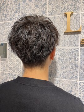 ロンド ストラーダ 心斎橋(Lond strada) 【津賀　涼】お客様photo☆刈り上げツイストスパイラルパーマ☆