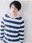 ≪mod's men≫ラフフェザー黒髪マッシュH