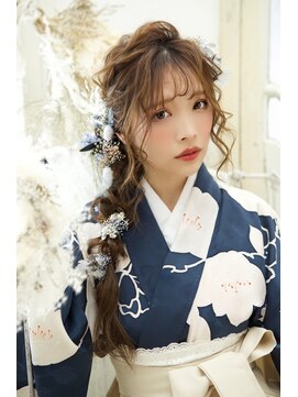 ヘアメイクサロン シャルメ(Hair Make Salon CHARMER) 大人気の編みおろしスタイル