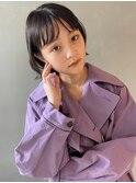 【PARK】外ハネワンカール×ミニボブ