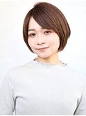 モテ可愛いショートボブ