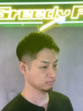 グリーディーフォックス 代々木(Greedy FOX) かき上げヘア/サイドパート/韓国マッシュ/フェードカット/代々木