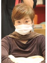 ココアール けやき通り(COCO.R)&nbsp;『60代』おしゃれに白髪染め♪　黒染め脱出