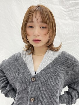 ピークアブー アヴェダ ギンザシックス(PEEK-A-BOO AVEDA GINZASIX) 【大人かわいい】ウルフカット