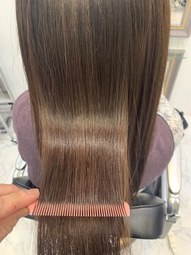 エスカーラ 表参道(THE ESCALA) @m_ayu/ショコラベージュ/艶髪/タビラマユミ