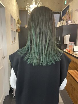 ステア メゾン(stir maison) ミントグリーングラデーション/ダブルカラー