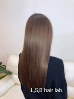 エルエスビー(LSB hair lab) 【LSB】髪質改善メテオWカラー　シフォングレージュ