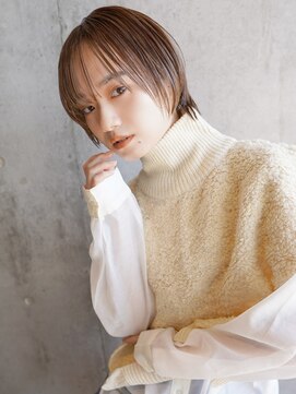 ラフィス ヘアー ロッサ 茨木店(La fith hair rosa) 【La fith】ハンサムショート×ショコラアッシュ