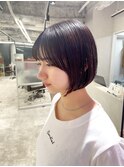 ミニボブ/顔周り/耳かけボブ