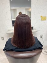 アデプト 北千住店(adept)&nbsp;【adept北千住 リョウスタイル】暖色ワインレッドカラー