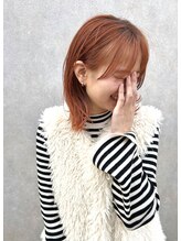 カプロアシヤ(Capullo.Ashiya) オレンジボブ