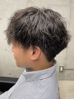 フイ 恵比寿(Hui) men's/アップバング/ツーブロックマッシュ/束感ショート/波巻き